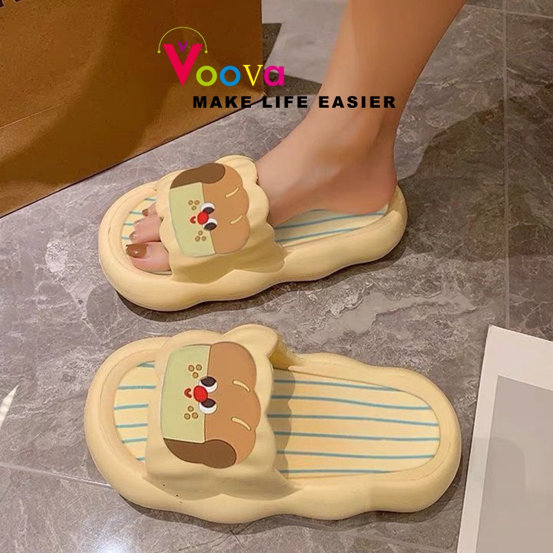 VOOVA Sandal Kartun/ Sandal Rumah/ Sandal Karakter Dewasa dan Anak-anak/ Sandal Outdoor/ Sandal Jala
