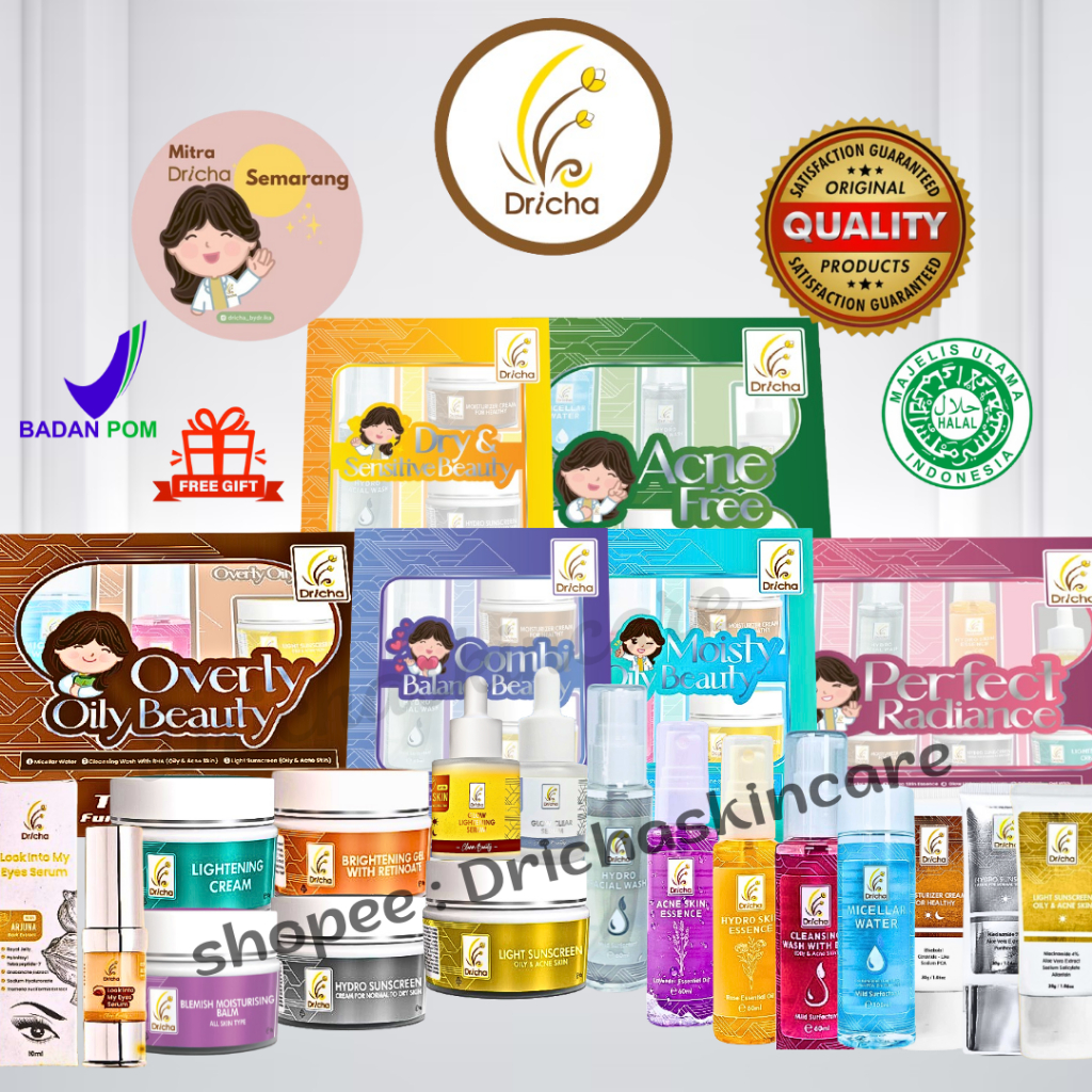 DRICHA SKINCARE KULIT SEHAT BY DR IKA