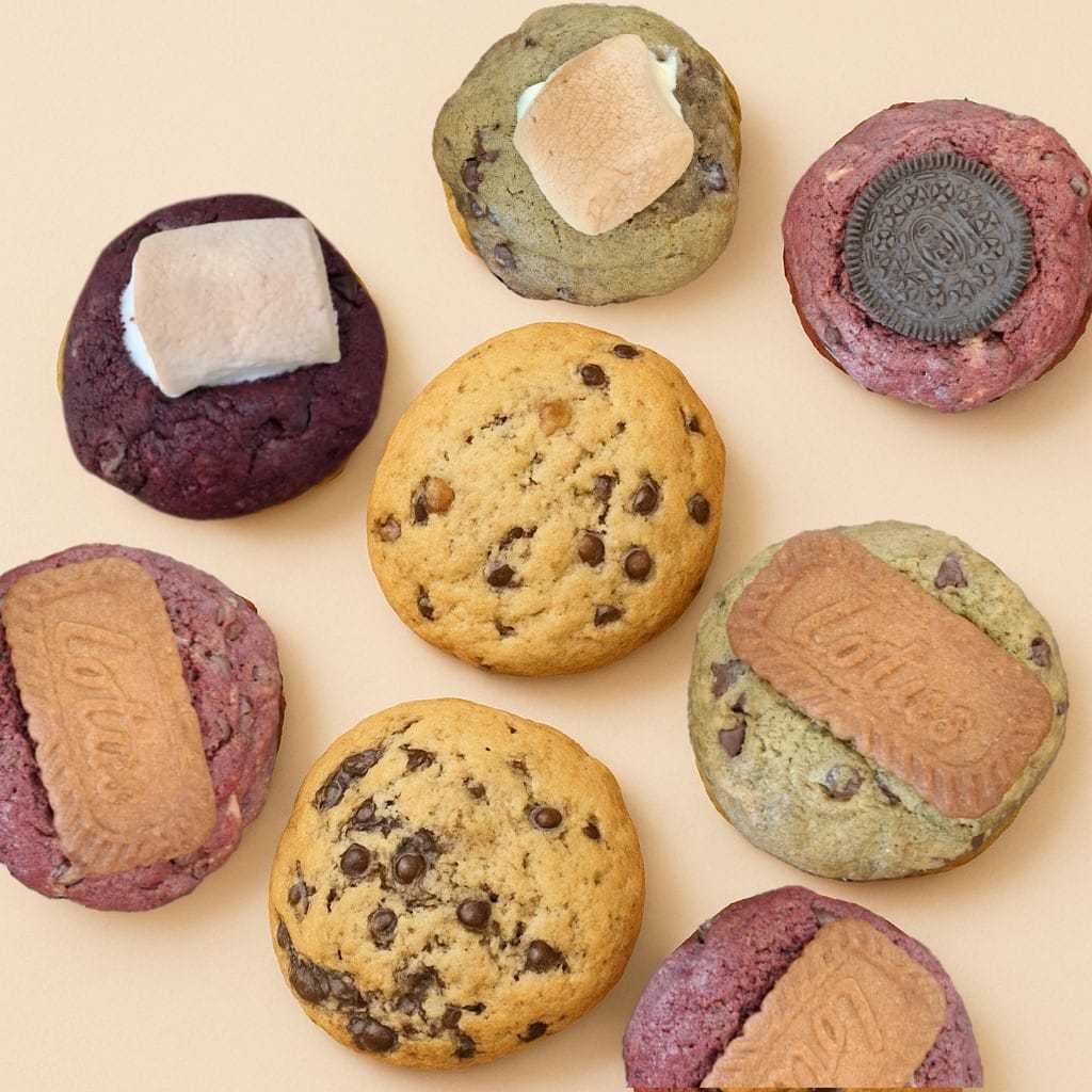 

Soft cookies mix all varian