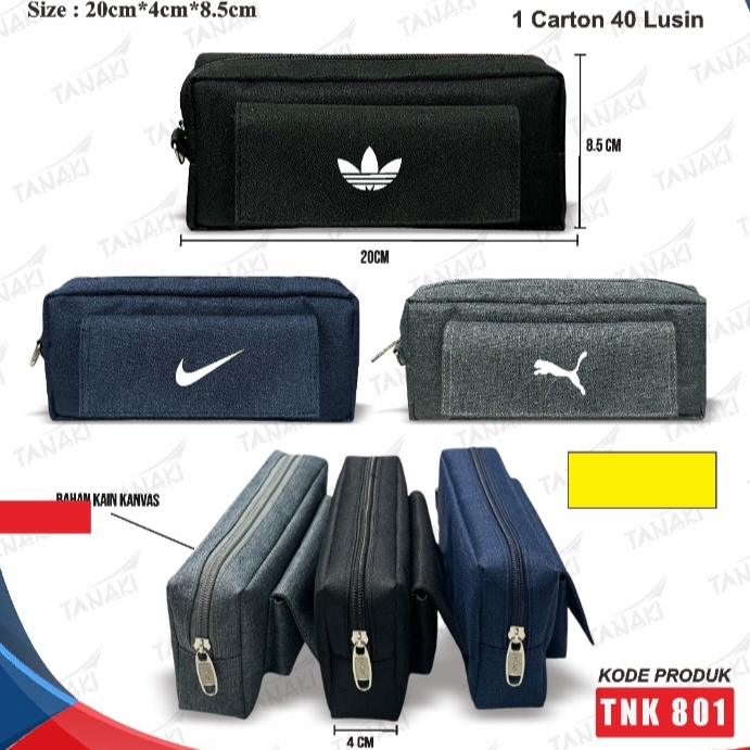 

Tempat Pensil Resleting Kantong 801 Murah (1 pcs)