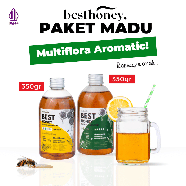 

Best Honey Paket Bundling Madu Multiflora & Madu Aromatic