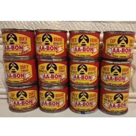 

[ 1 PAK ISI 12 ] Lem Aibon Kecil merk random / Lem Aibon Kaleng / Lem Aibon Mini