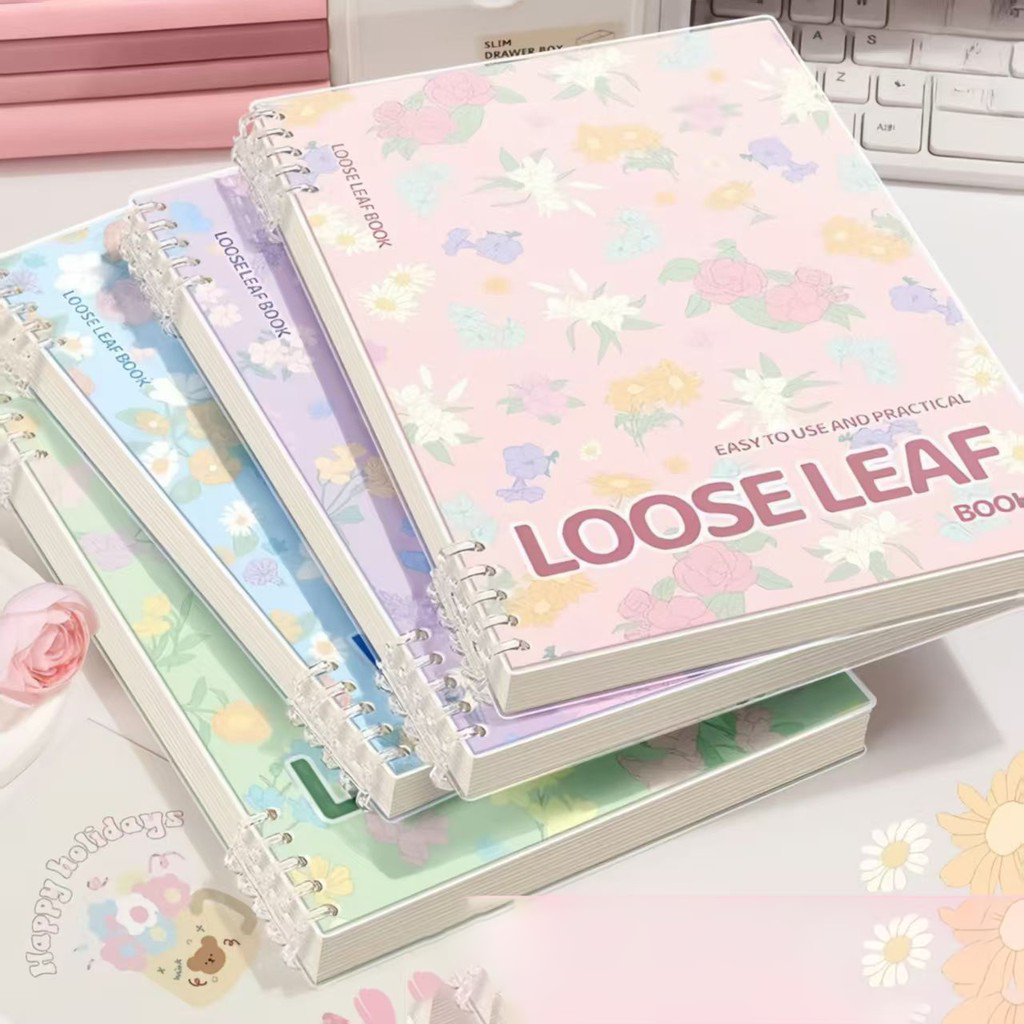 

Notebook Aesthetic A5/B5 Binder Premium - Desain Korea Minimalis Elegan, Buku Catatan Organizer Multifungsi, Alat Tulis Kreatif untuk Sekolah/Kantor yang Stylish