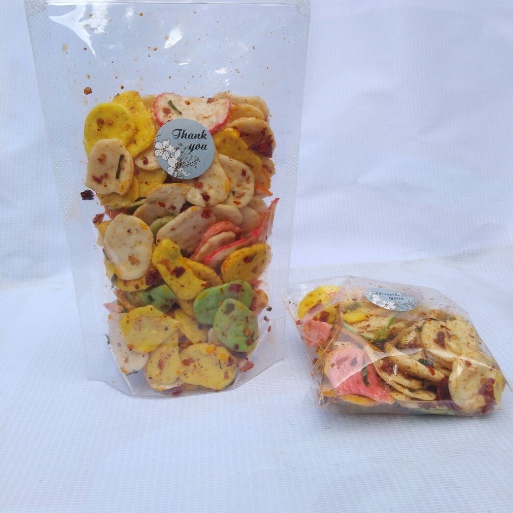 

kerupuk bantat bawang pedas daun jeruk/original daun jeruk kemasan 1kg500gr 250gr