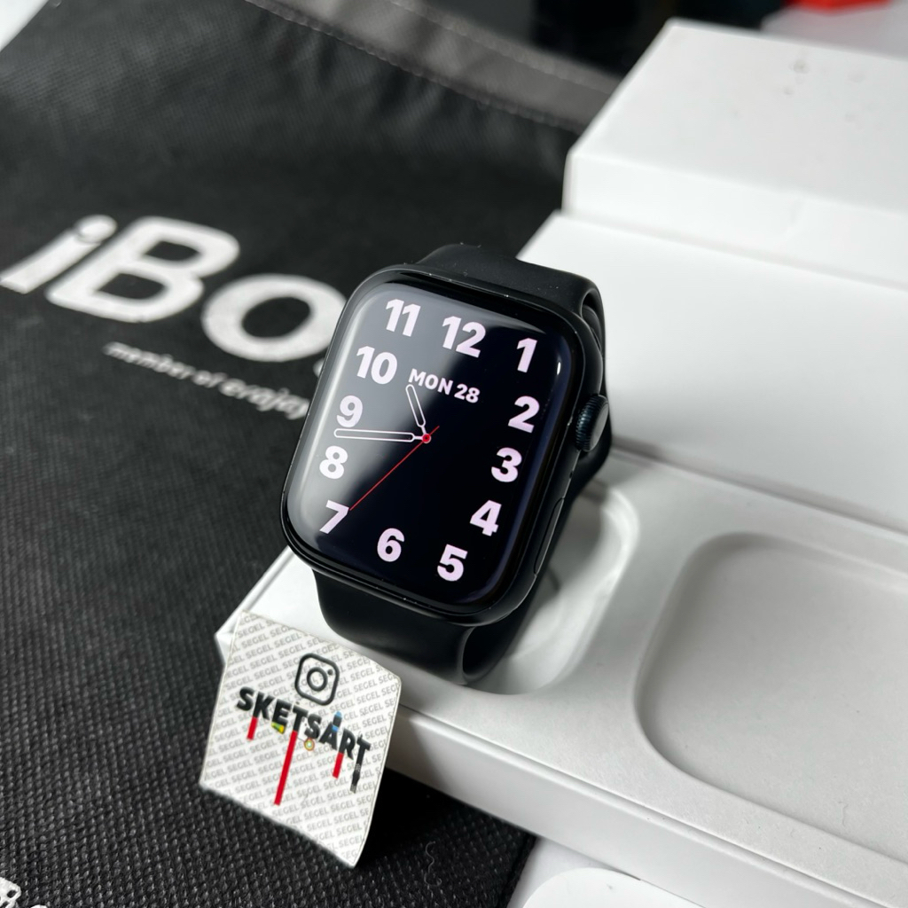 Apple Watch Series 8 45mm iBox Black iwatch All Original Battery Health 94%