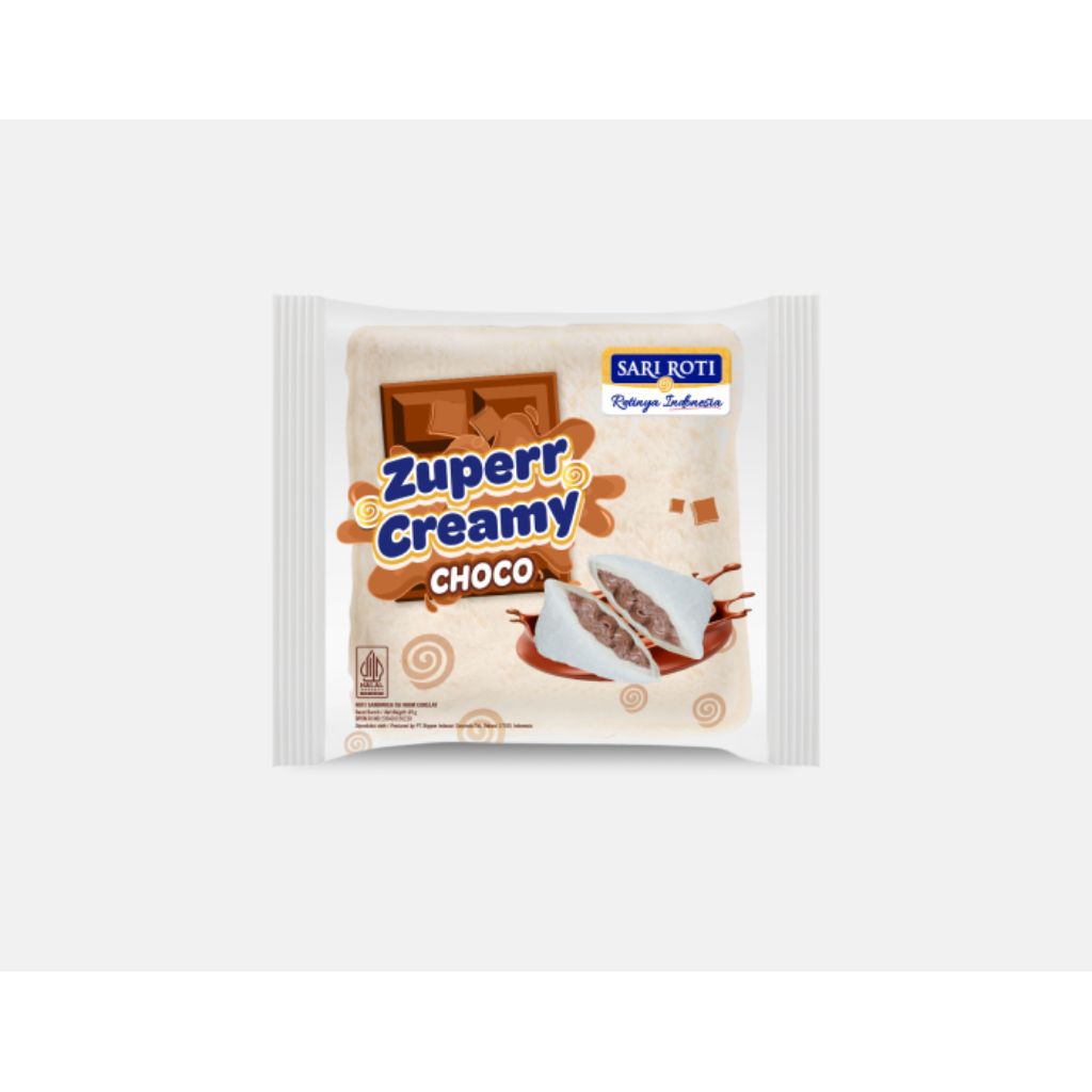 

SARI ROTI ZuperrCreamy Choco Lembut Enak