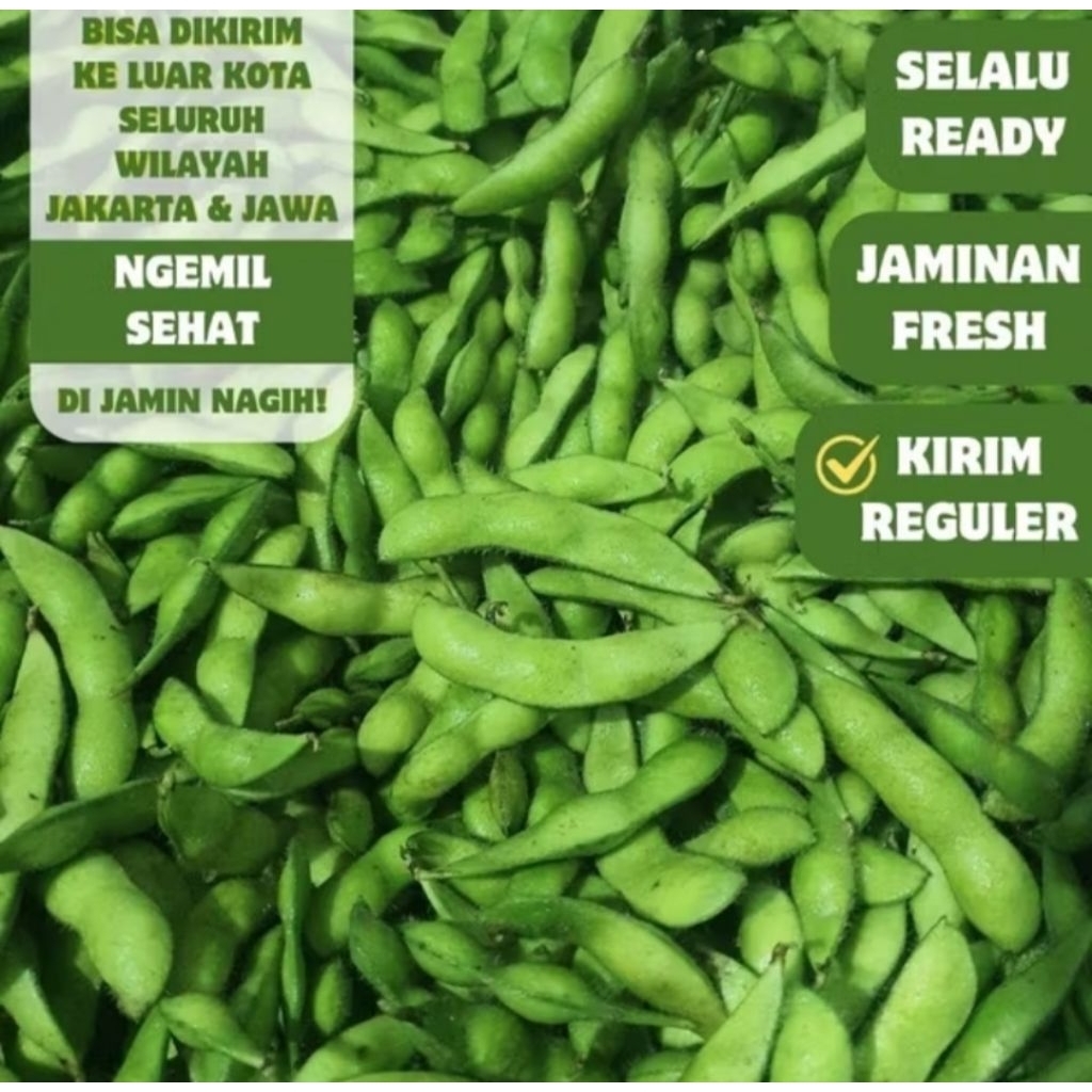 

kacang edamame fresh/kacang sehat