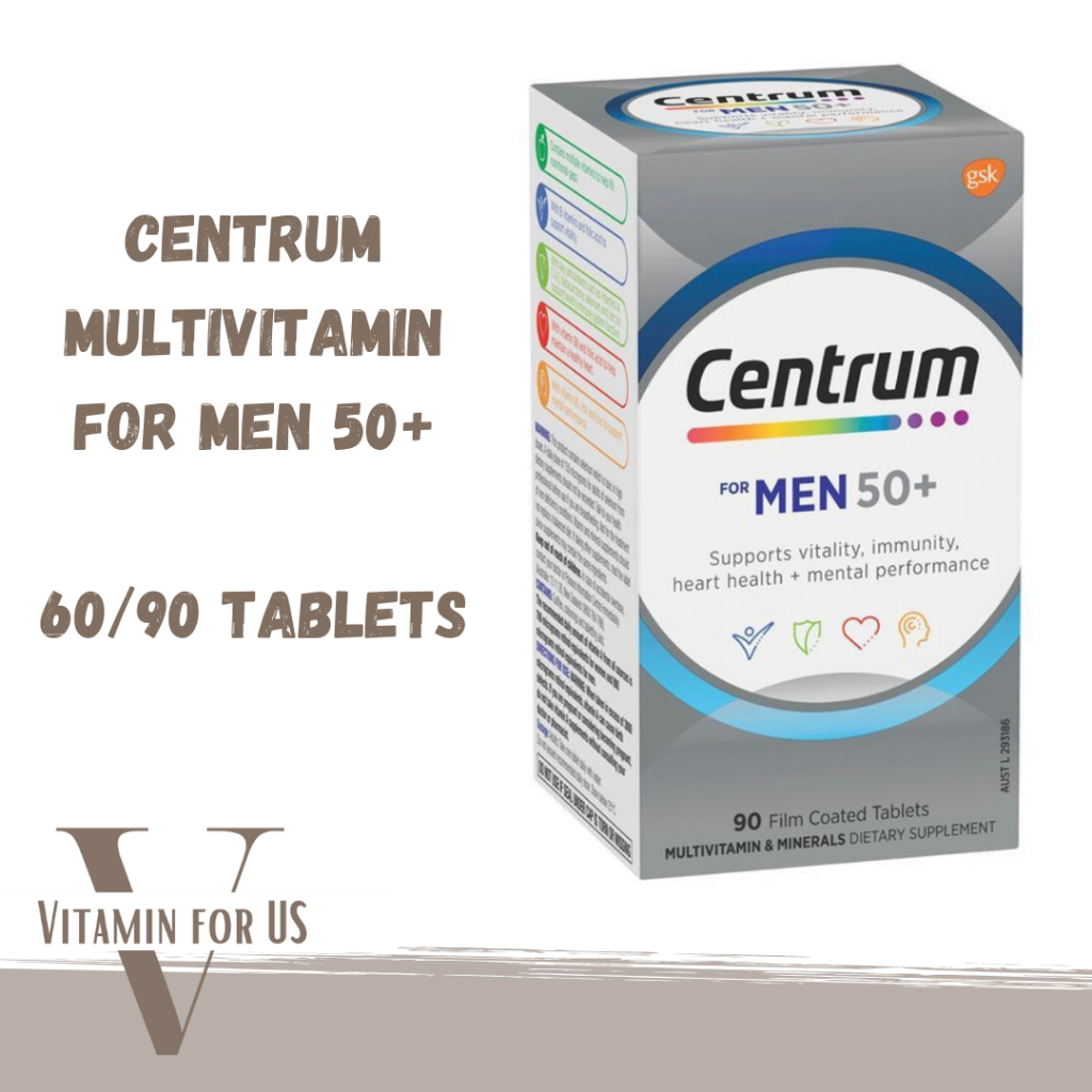 Centrum Multivitamin For Men 50+