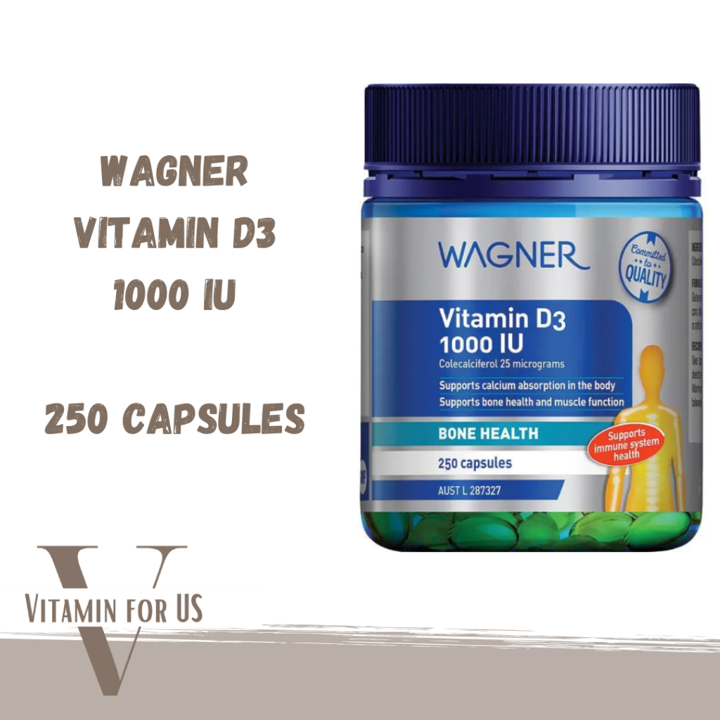 Wagner Vitamin D3 1000iu