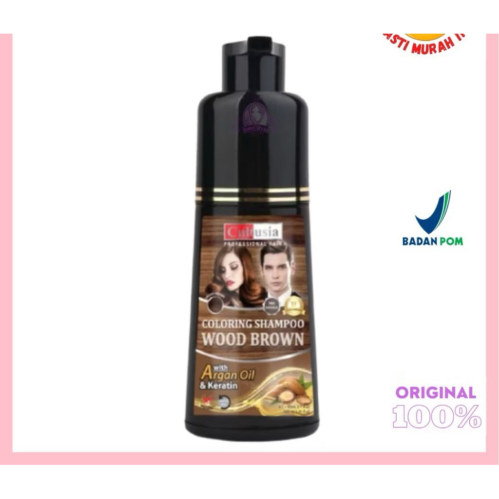 Shampo Pewarna Uban Cultusia 160ml (Coklat)