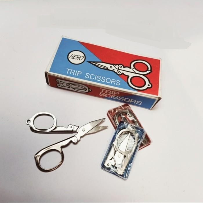 

Gunting Lipat Kecil Besi Folding Trip Scissors ( 1 Pcs )