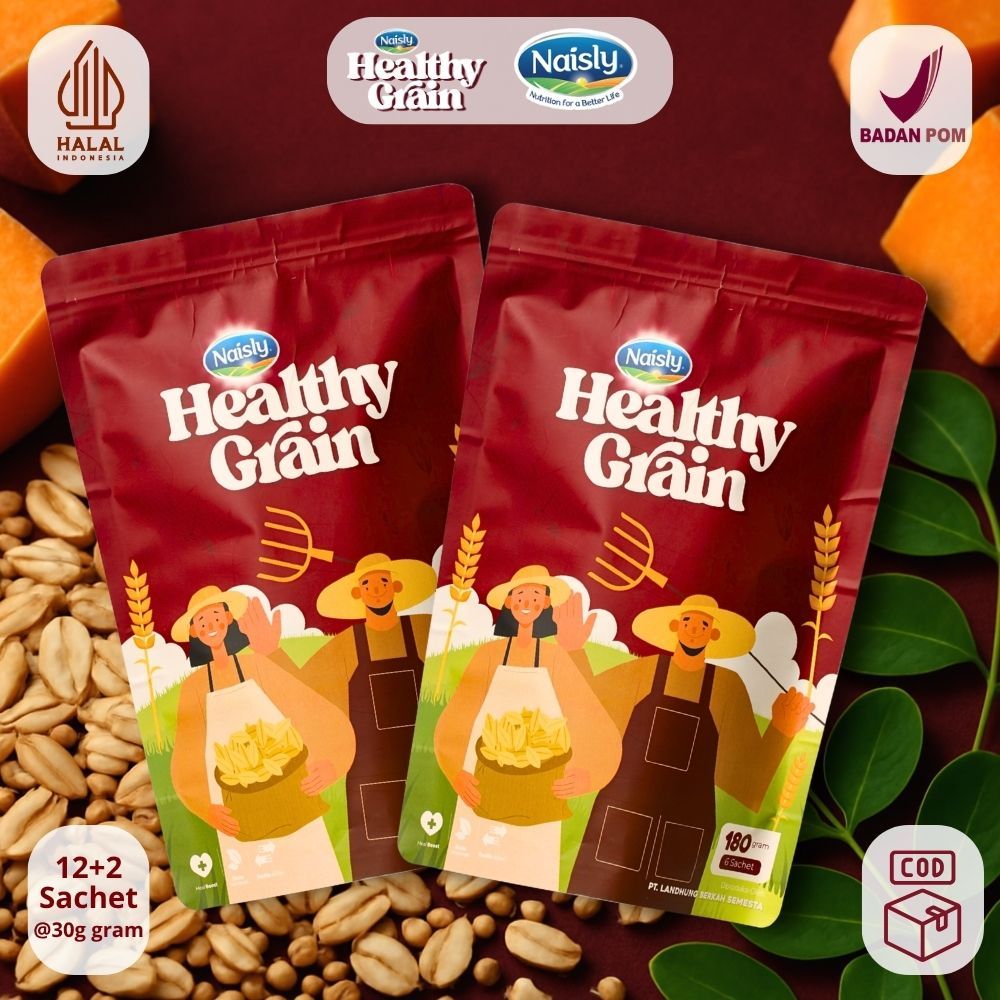 

HealthyGrain Oat | Efektif Atasi Hipertensi & Jaga Tekanan Darah tetap normal - 2 Pouch