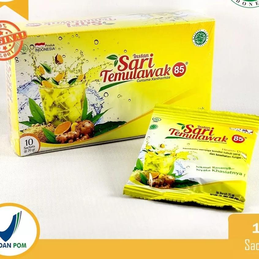 

85 Sari Temulawak Madu Jeruk 10 sachet - Madu Jeruk _madu lemon_original