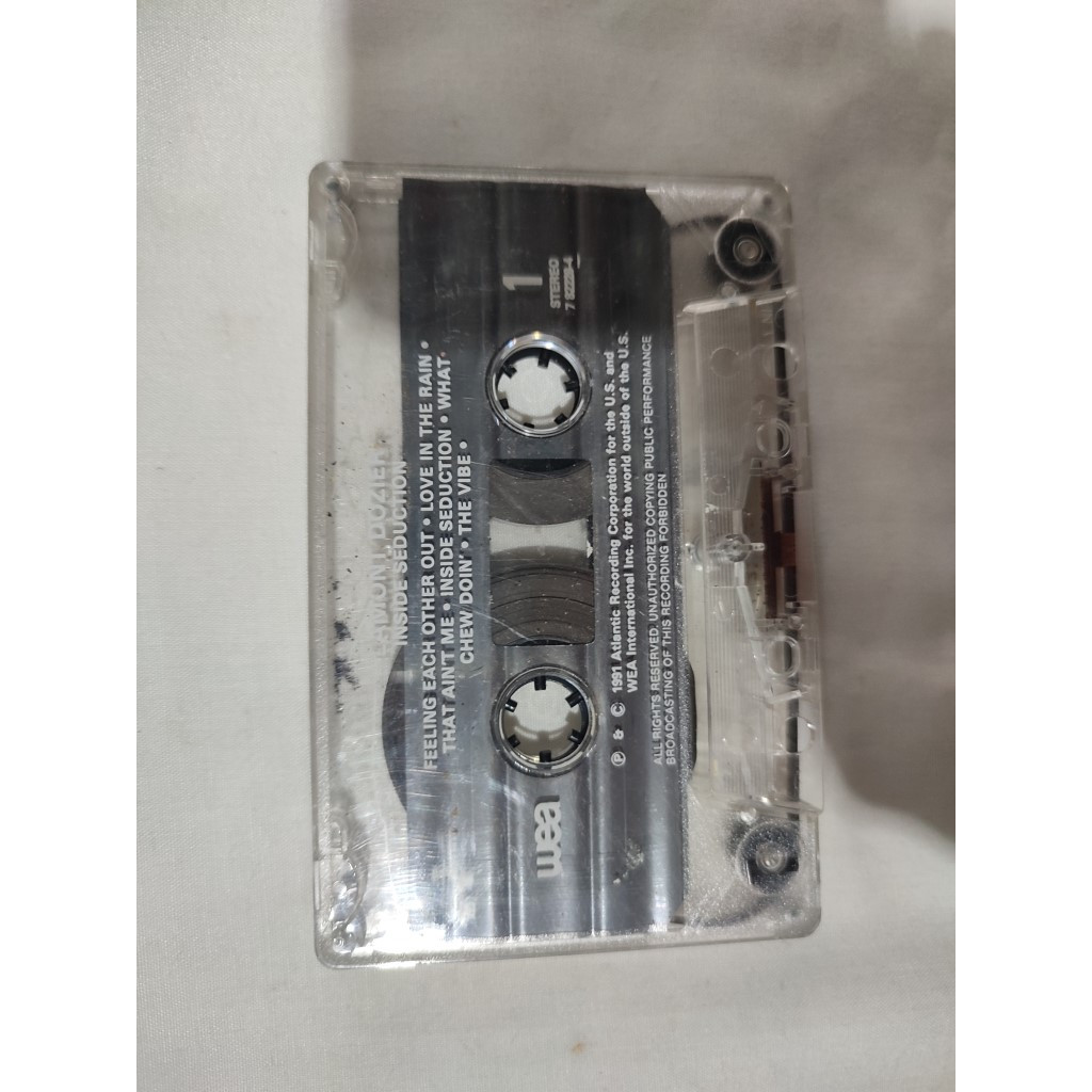 ( Tidak Ada Sampul ) Kaset / Kaset Pita LAMONT DOZIER - INSIDE SEDUCTION
