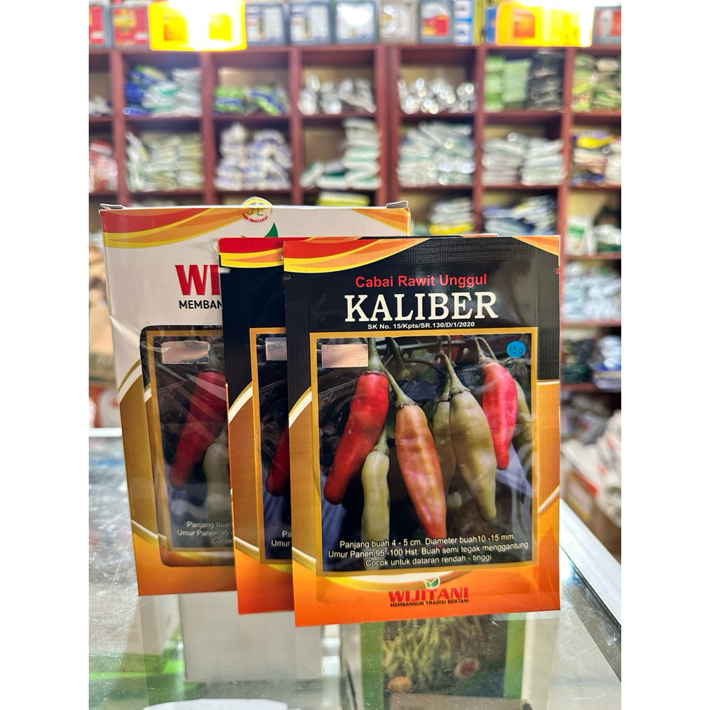 BENIH CABE RAWIT KALIBER dari WIJI TANI 10 gram