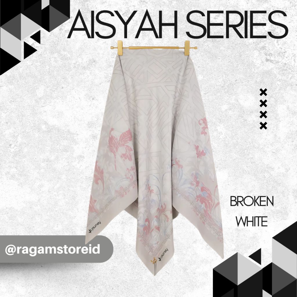 [Ragam] Aisyah Series Hijab Segi Empat by Journey Scarves