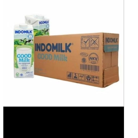 

susu indomilk 1 Litter FULL CREAM PLAIN
