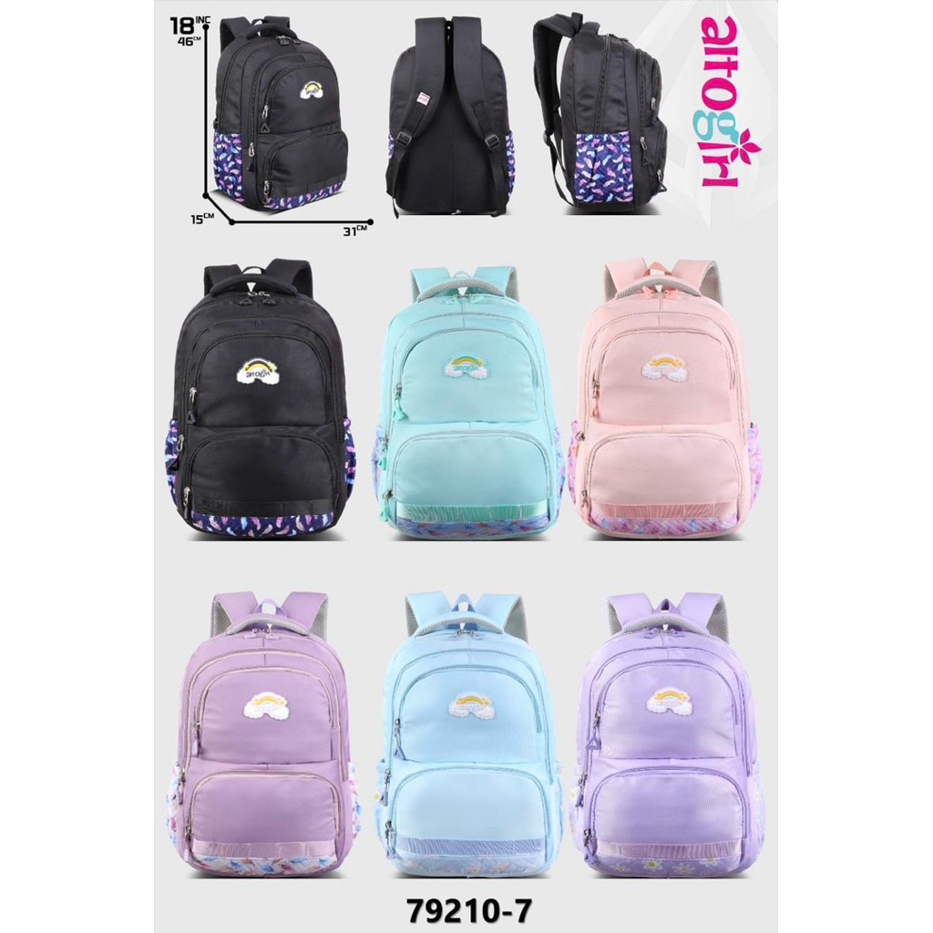 Tas Alto Girl Original // Tas Sekolah Merk Alto