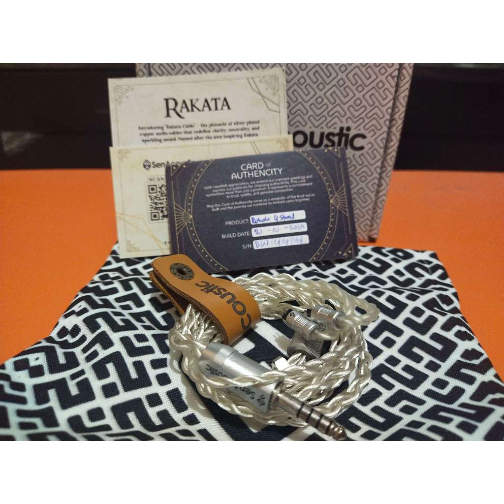 Senacoustic Rakata 2 Pin 4.4mm full rhodium