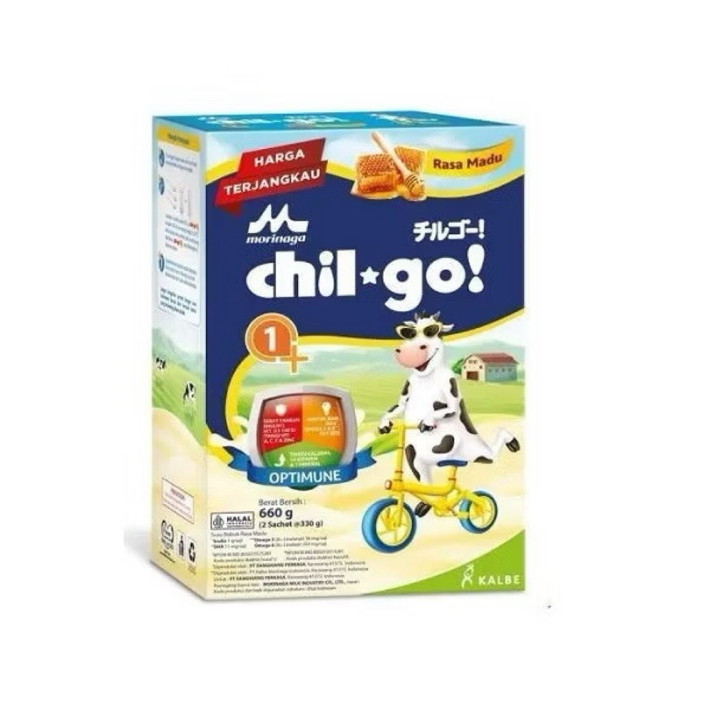 

susu chilgo 1+ madu 660gr