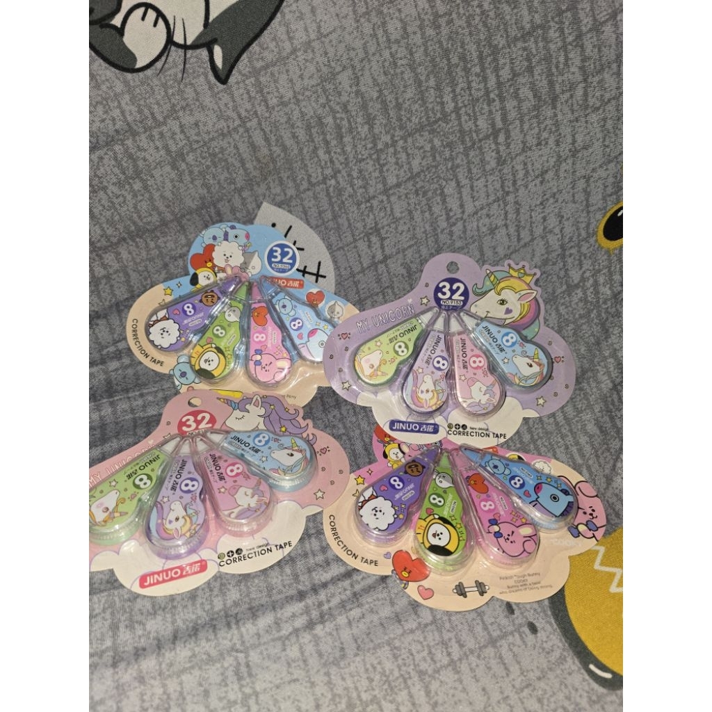 

Set 4 in 1 Correction Tape / Tip X Kertas