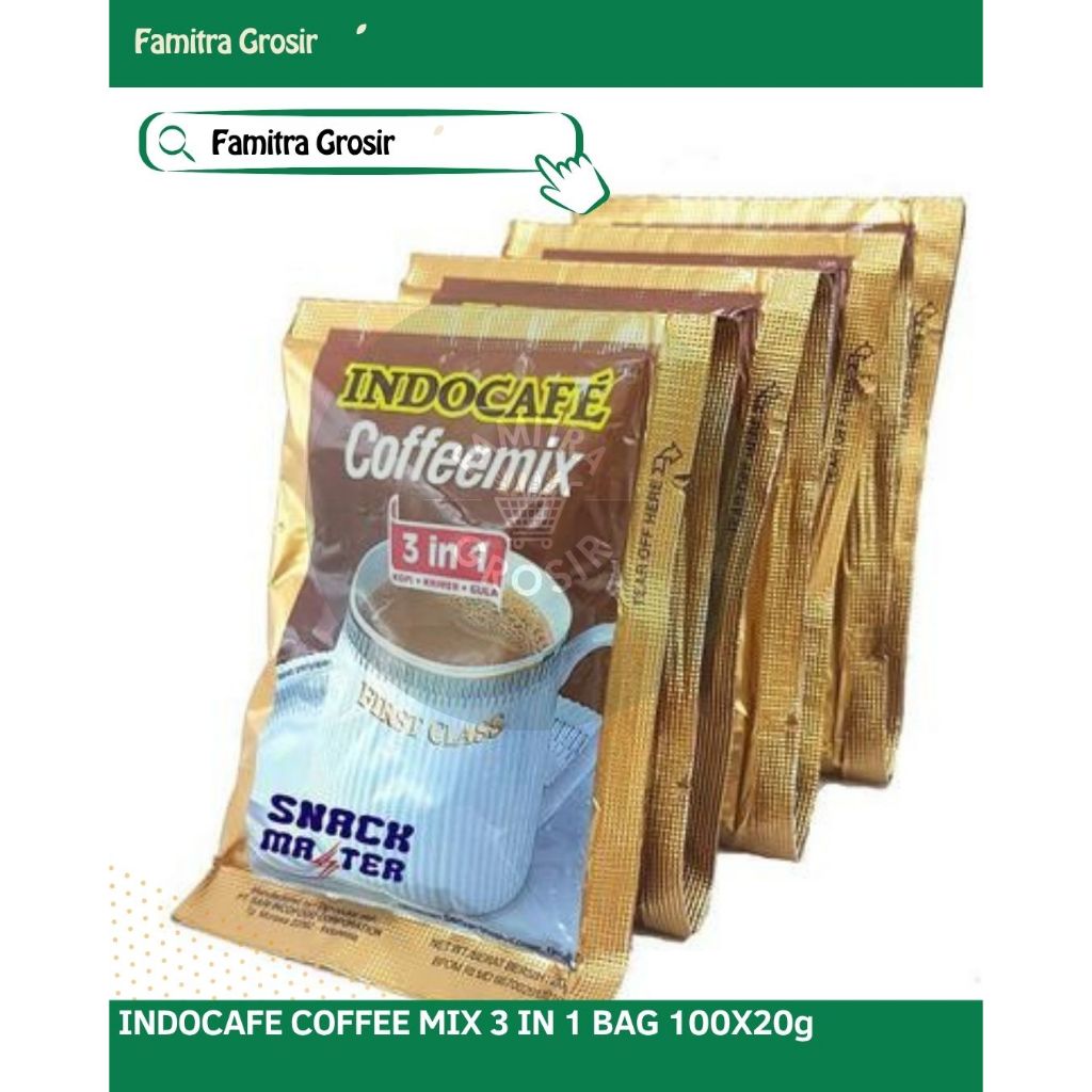 

INDOCAFE COFFEE MIX 3 IN 1 RCG