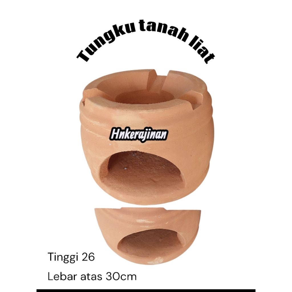 tungku tanah liat / anglo