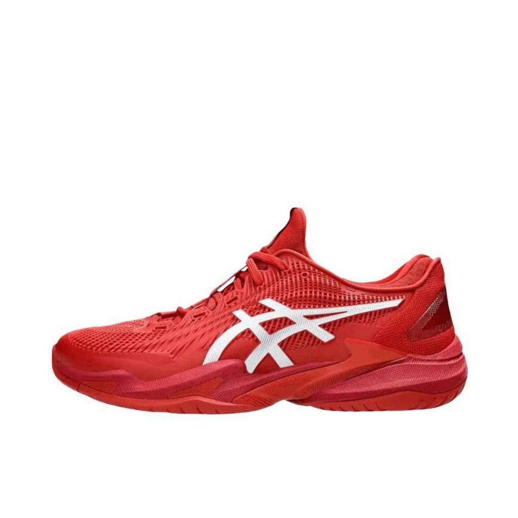 READY Sepatu Asics Tennis Red Premium Original BNIB
