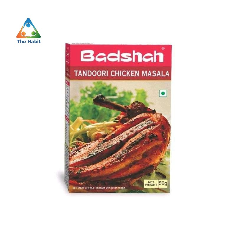 

(The Habit) BADSHAH TANDOORI CHICKEN MASALA 100 GR/Curry Masala/ Chicken Briyani 100gr