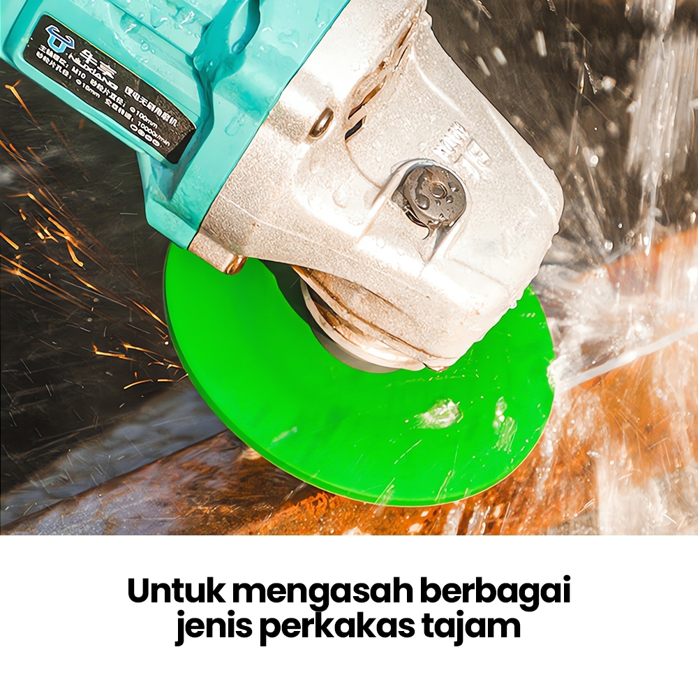 Cakram gerinda intan, batu asah mesin gerinda, cakram poles logam, alat poles batu mulia, perkakas p