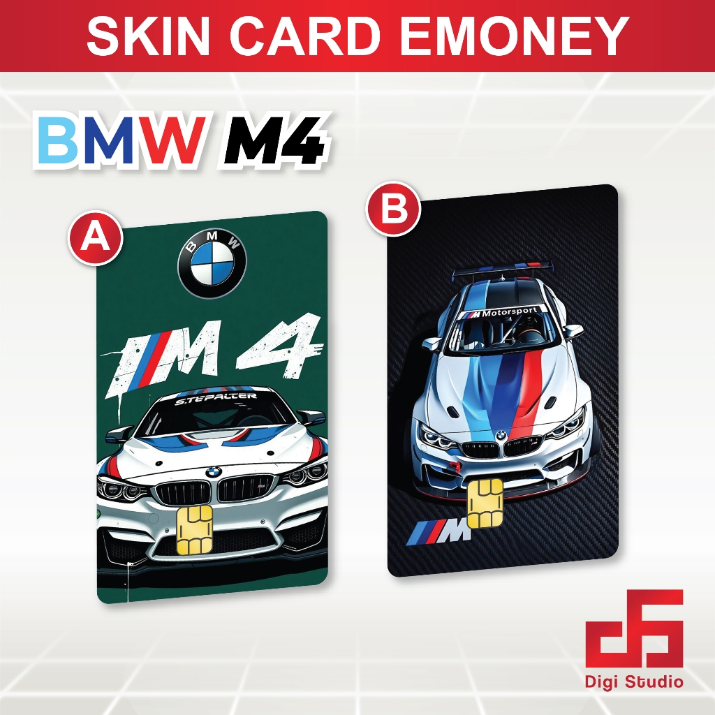 

Digi Studio - Skin Card BMW M4 - Emoney / Flazz / ATM / Credit Card