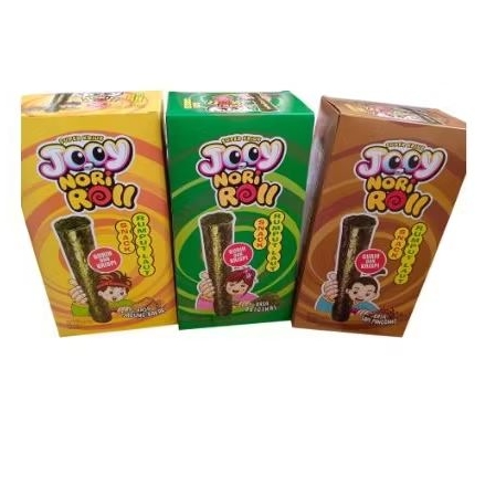 Super kriuk jooy nori roll gurih dan krispi 30g / 12 pcsVarian- jagung bakar
- original
- sapi pangg