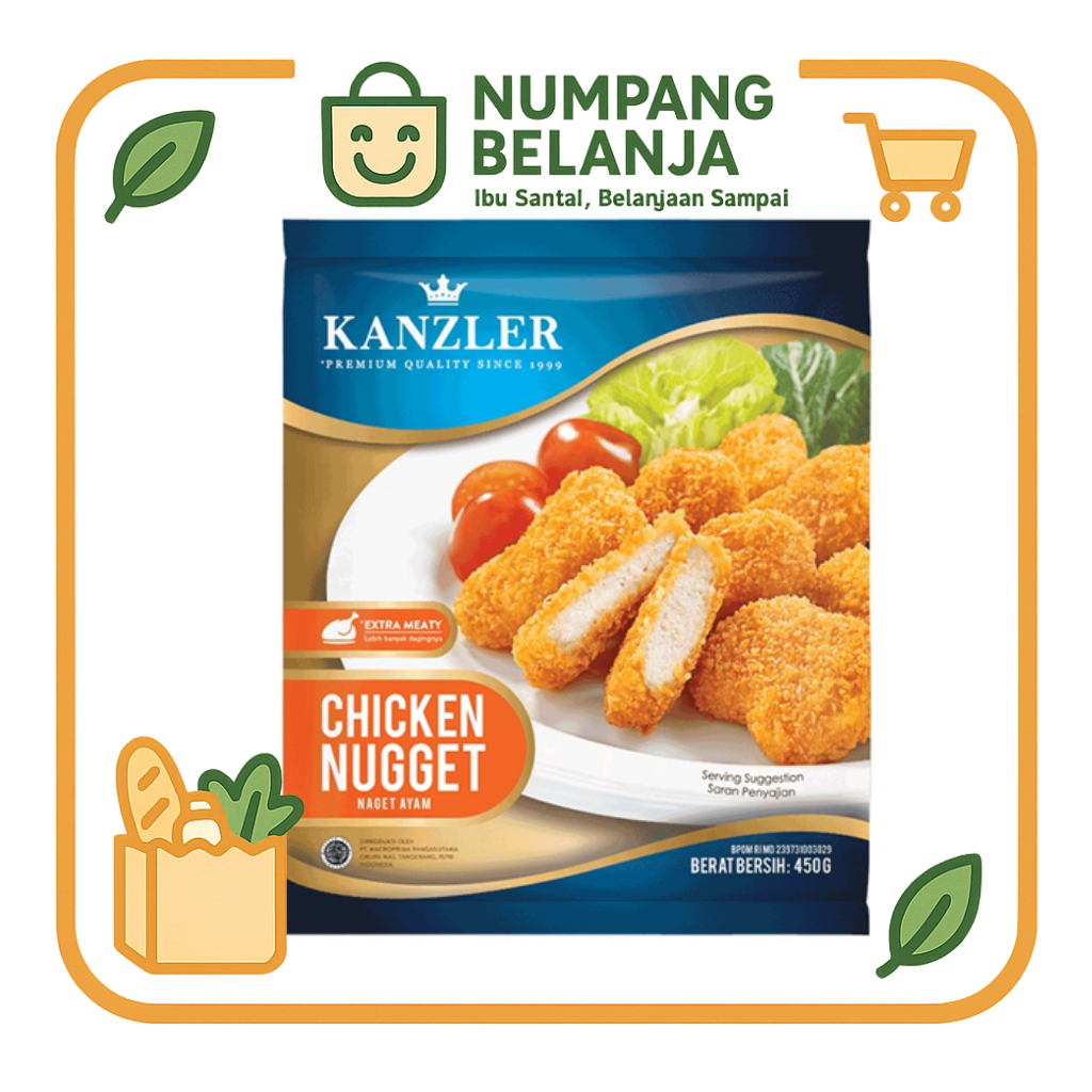 

KANZLER CHICKEN NUGGET 450GR