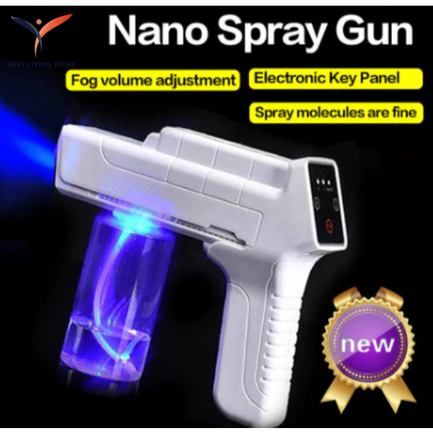 PECAMKARI - NANO SPRAY GUN WIRELESS DISINFEKTAN ALAT FOGGING NANO GUN ORIGINAL