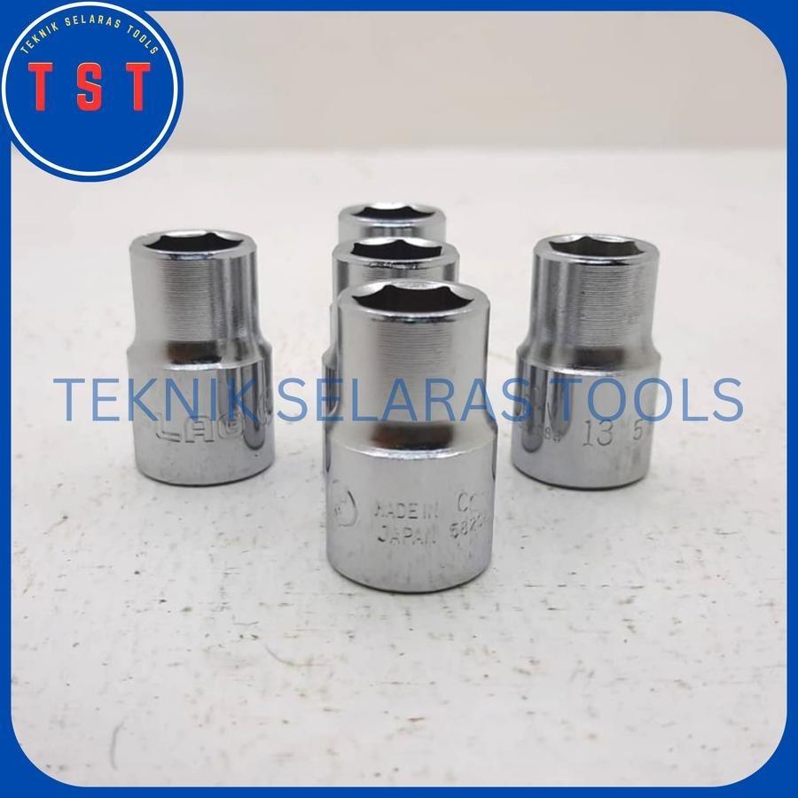 Mata Kunci Sock 1/2" x 13mm 6pt FLAG Japan