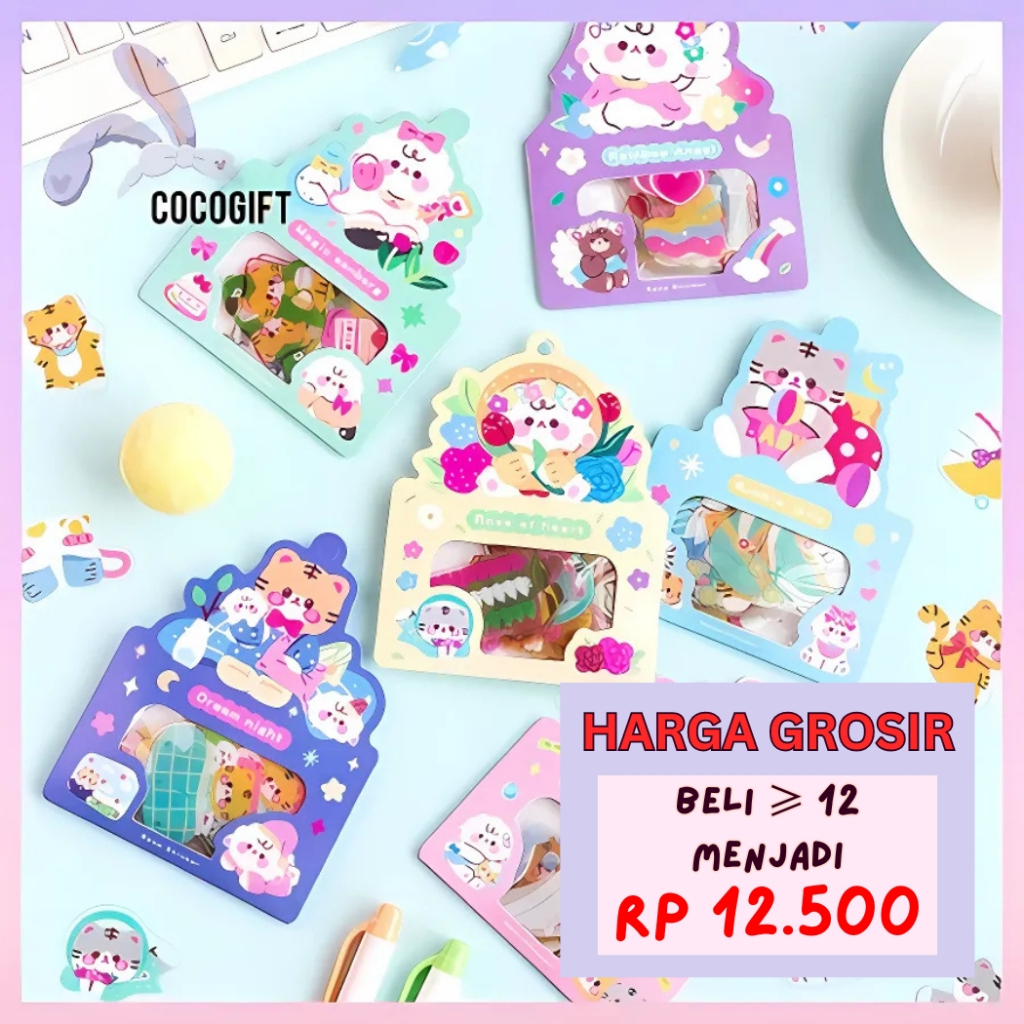 

Stiker Pack Baby Animal Isi 40 Pcs