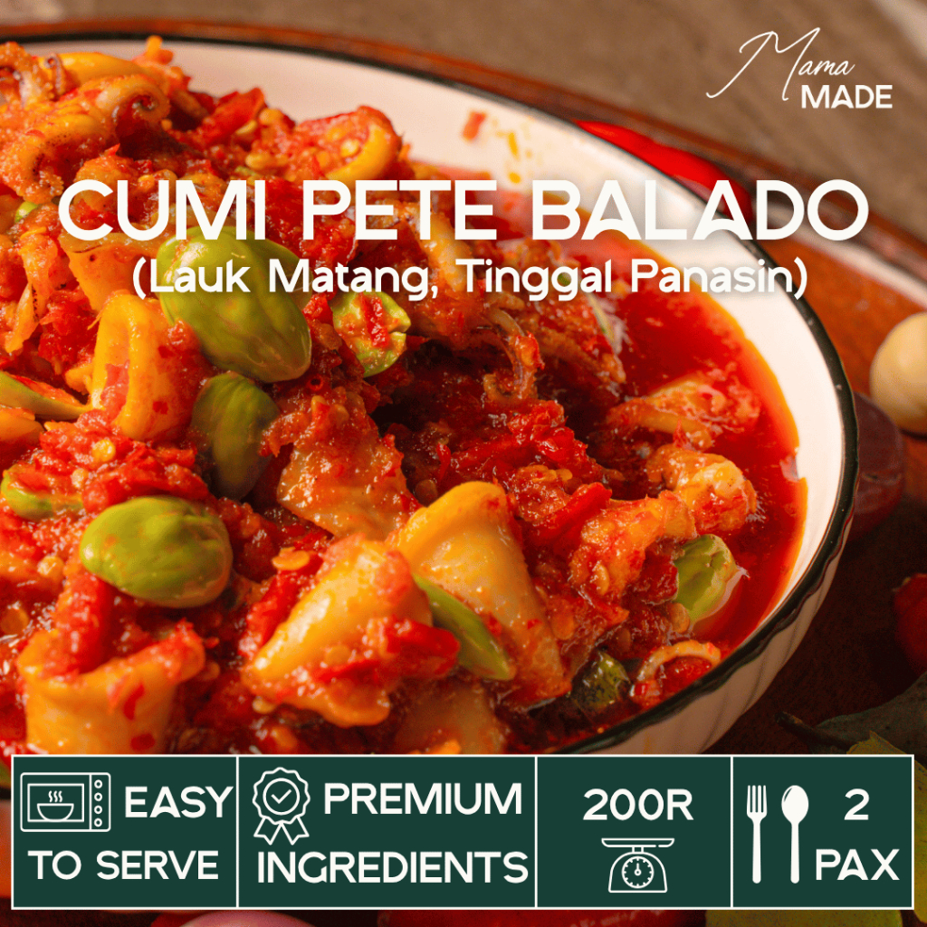 

[200GR] CUMI PETE BALADO SIAP SAJI