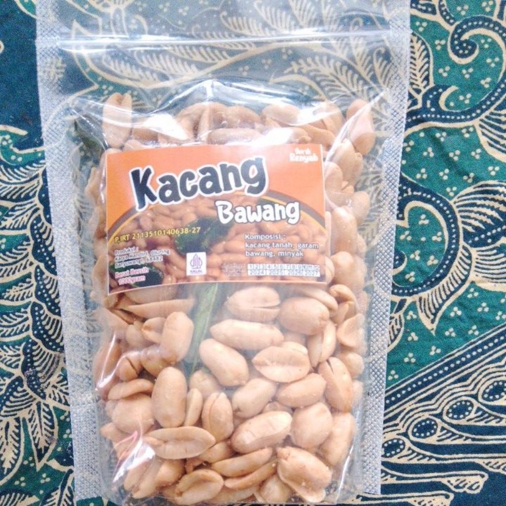 

kacang bawang goreng kriuk renyah