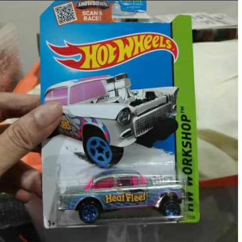 hot wheels 55 Chevy bel air gasser zamac Chevrolet muscle car