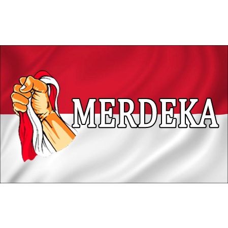 

stiker bendera merah putih pipi