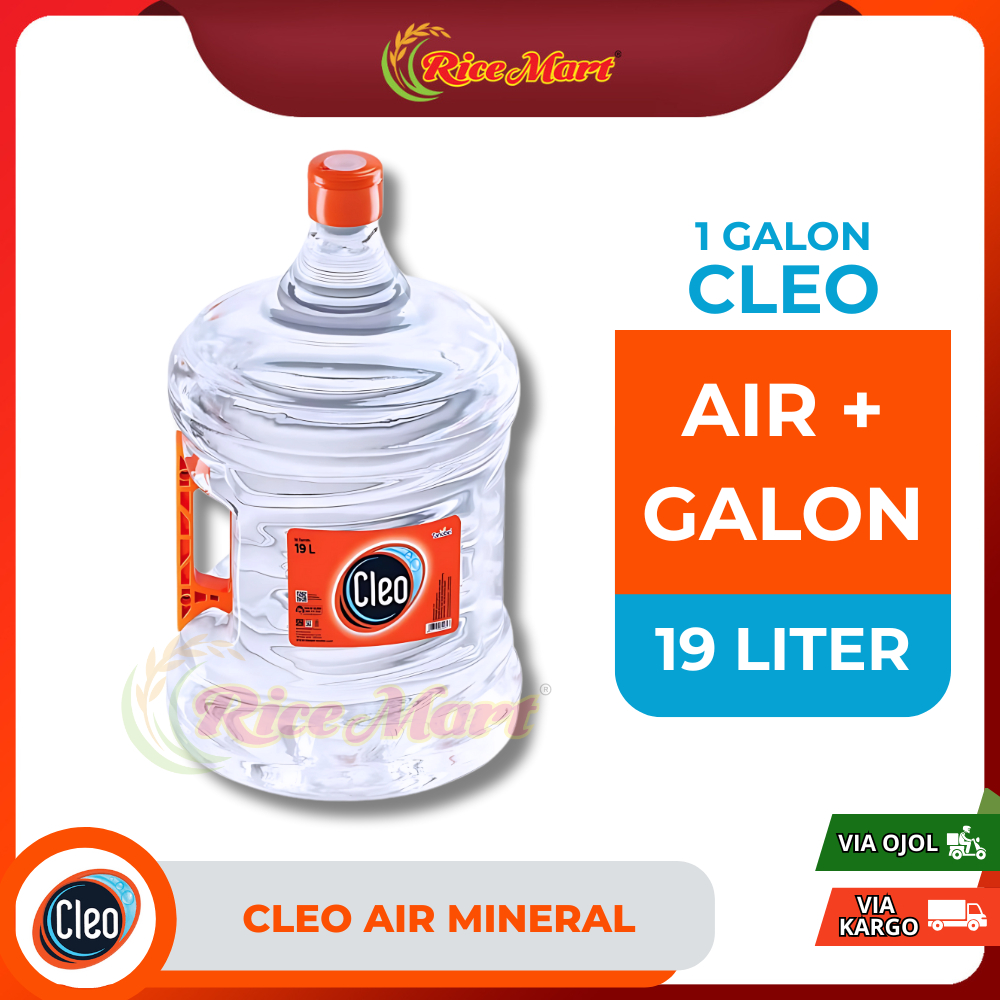

Cleo Air Murni + Galon 19LT / Cleo Galon