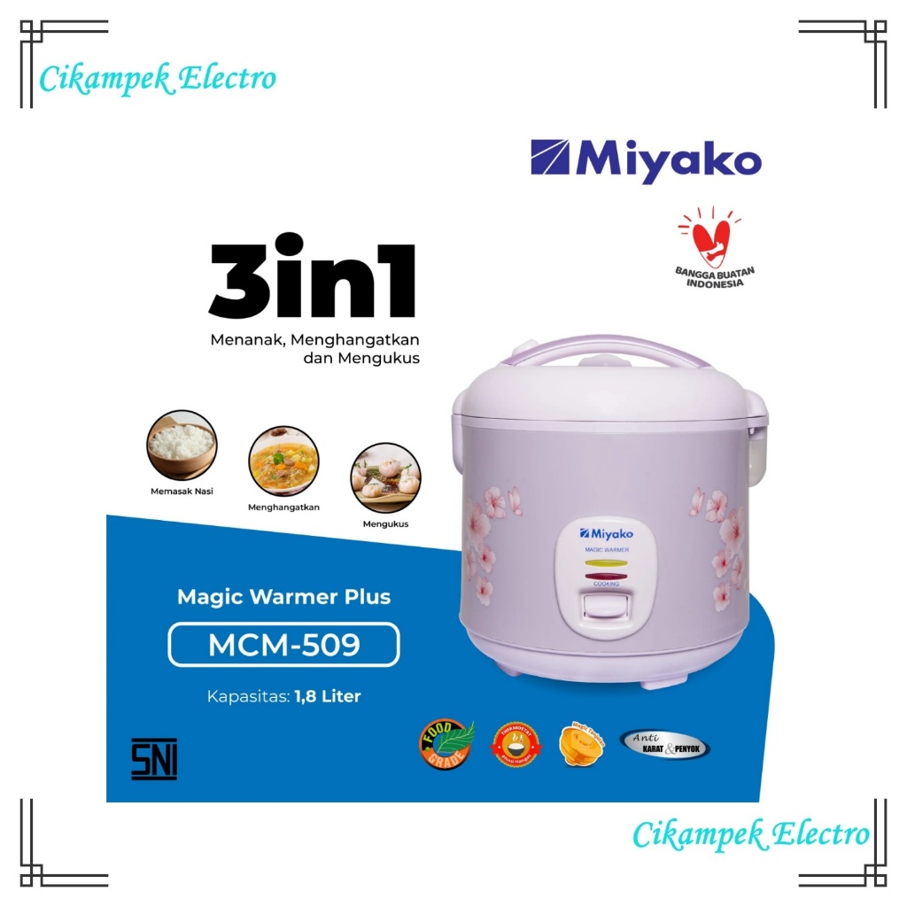 Magic Com Miyako MCM509 / MCM 509 ( 1,8 Liter )