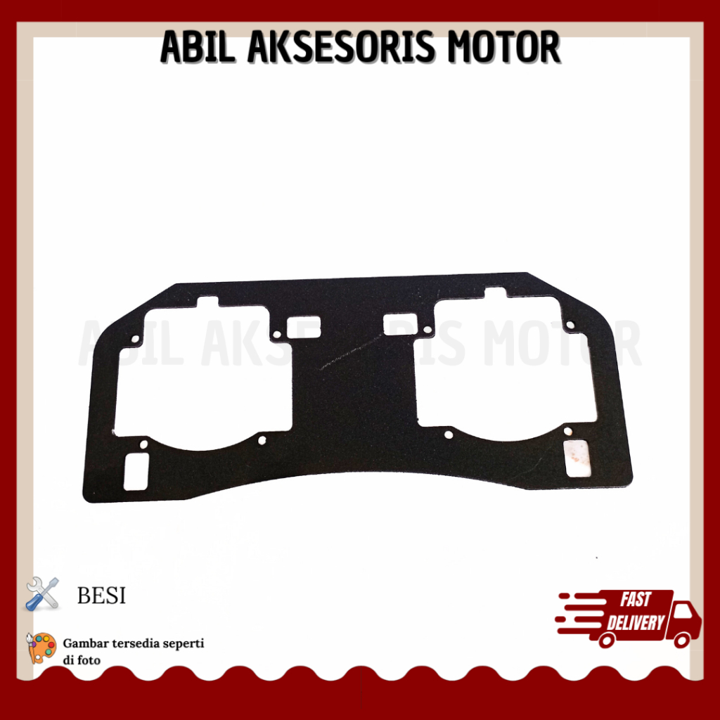 BRACKET BILED PROJIE LAMPU UNTUK MOTOR CBR 150 BILED PROJIE AES 2.5 INCH