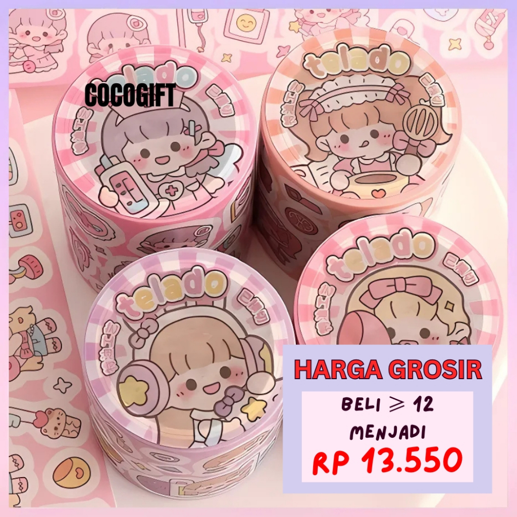 

3M Masking Tape Dodogirl Summer Life Washitape Jurnaling TLD133