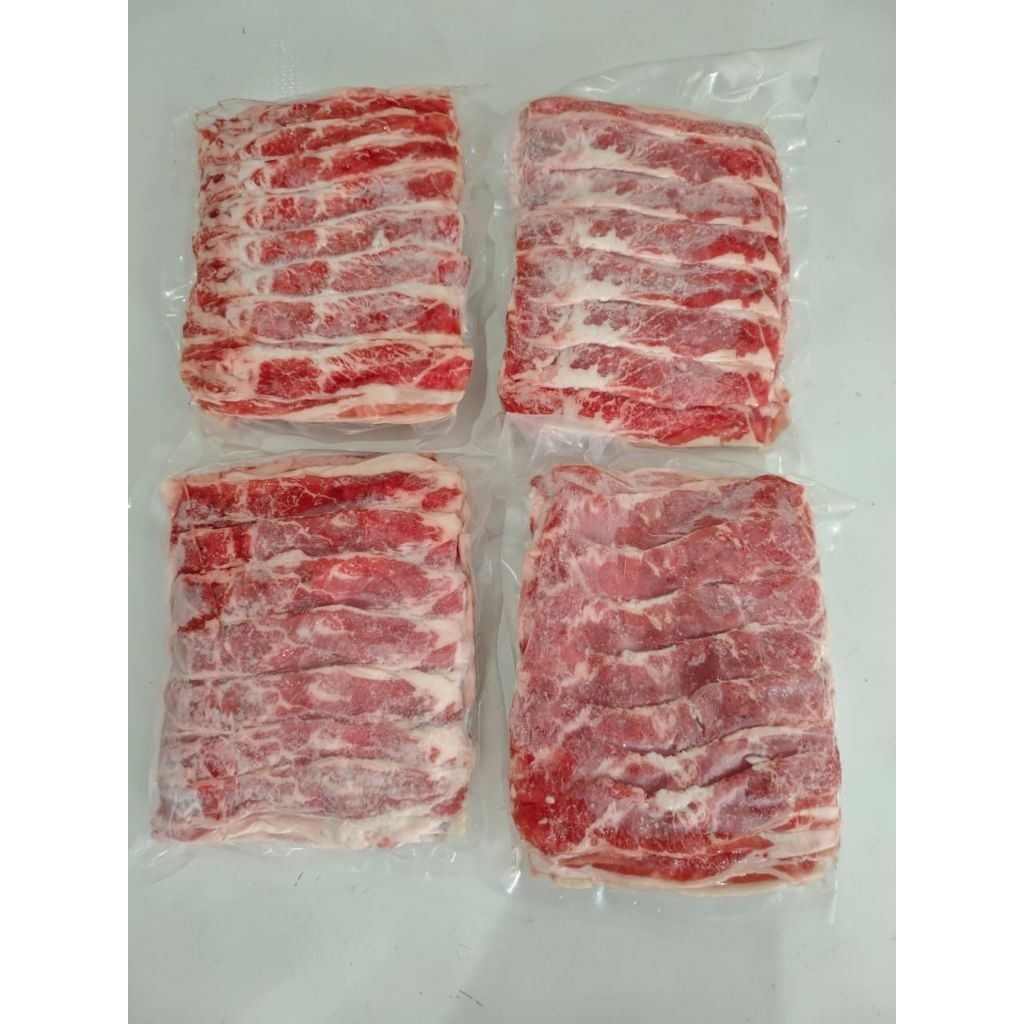 

US Shortplate daging sapi slice