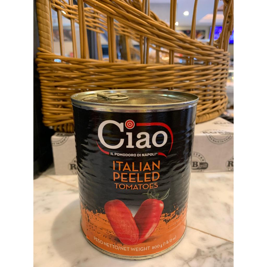 

Ciao Italian Peeled Tomato 800 GR / Ciao Tomat kaleng Kupas 800 GR