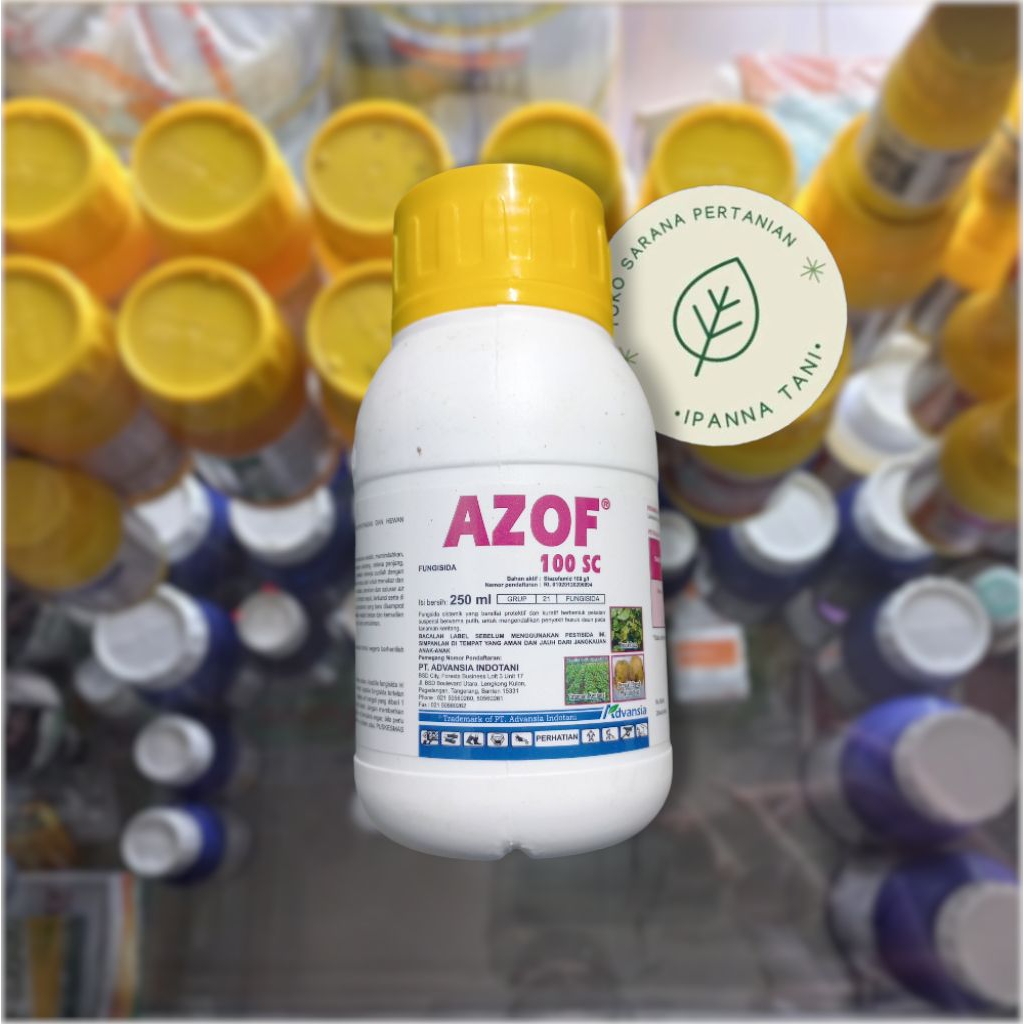 FUNGISIDA  AZOF 100SC ADVANSIA 250ML – PENGENDALI PENYAKIT BUSUK DAUN PADA TANAMAN KENTANG