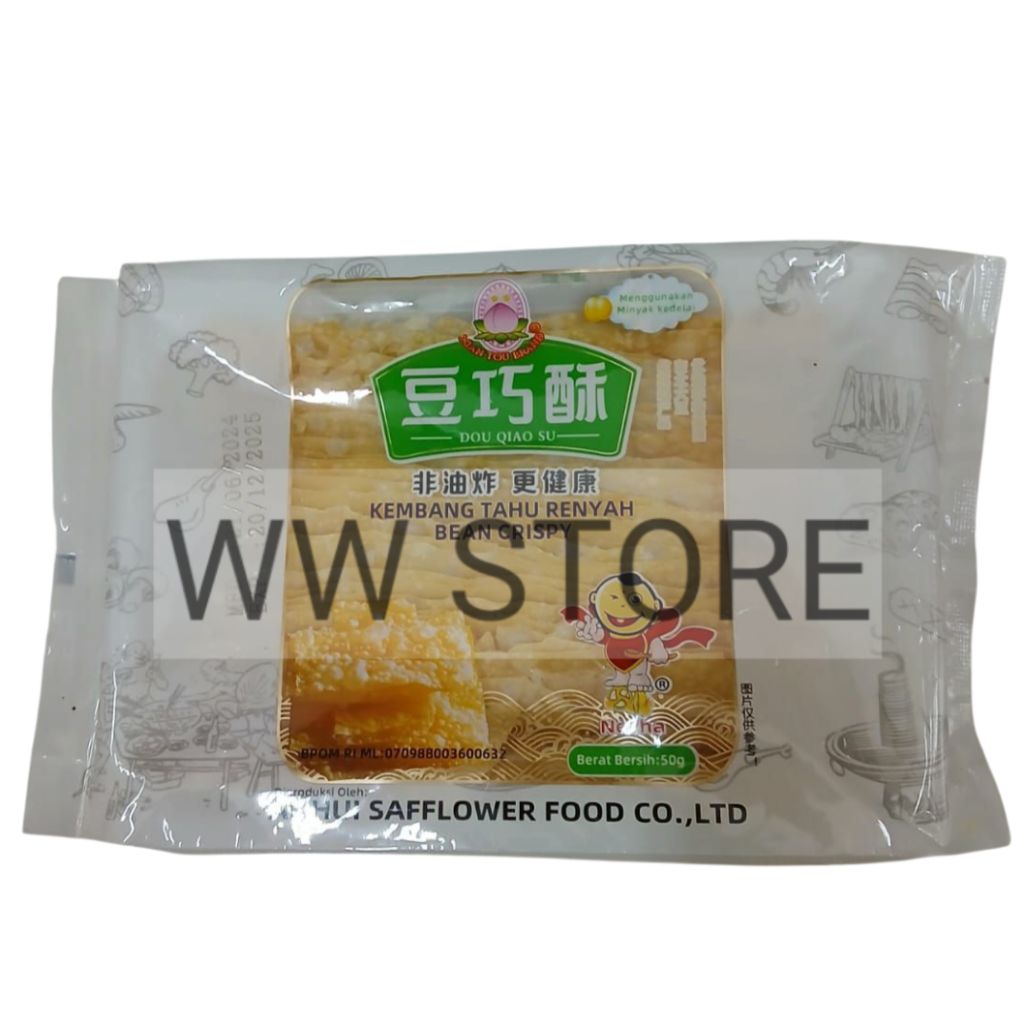 

Kembang Tahu Renyah XIAN TOU BRAND Bean Crispy 50g