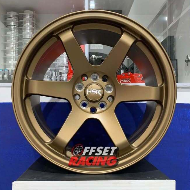 Velg HSR Ring 17 Mobil HRV Xpander Sienta Innova Velg Mobil HSR TOKYO OSHU R17 Lubang 5