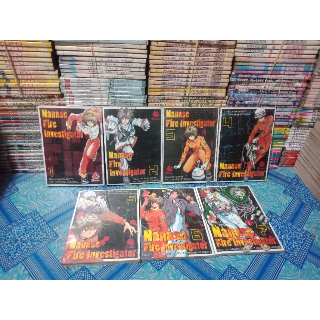 Komik Nanase Fire Investigator 1-7 Tamat